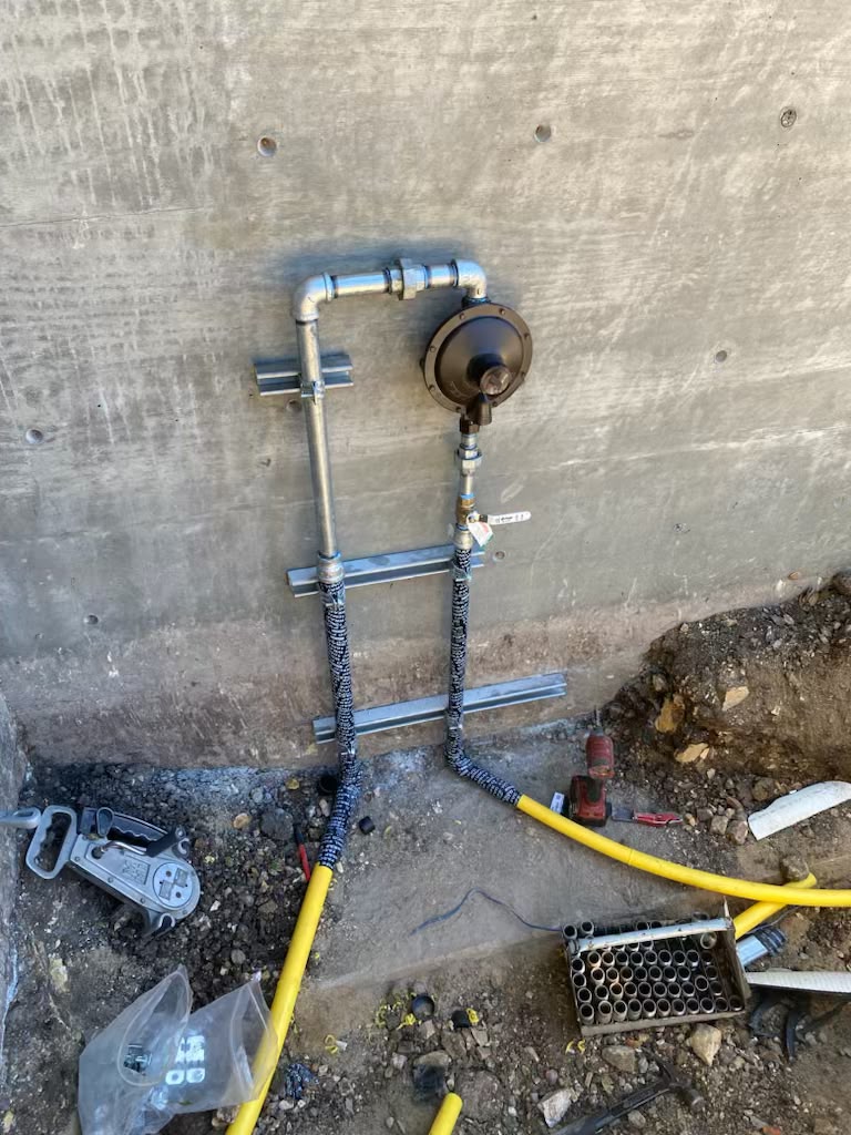 Gas-Line-Installation