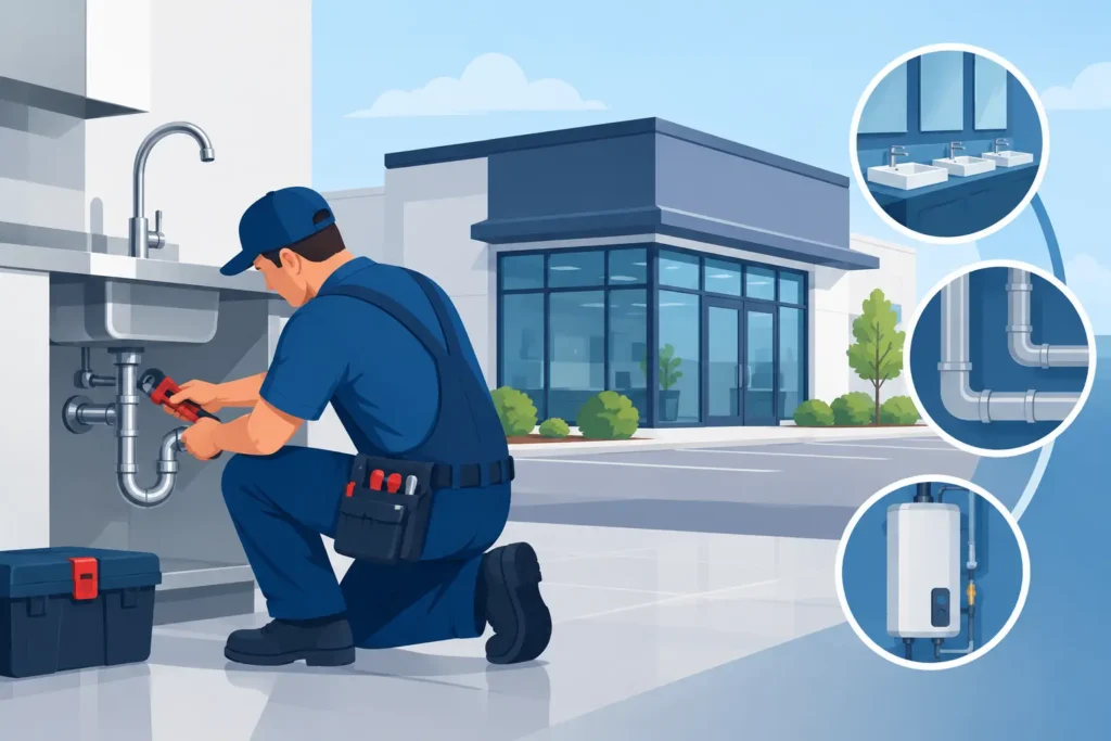 What Is Commercial Plumbing for Local Businesses?