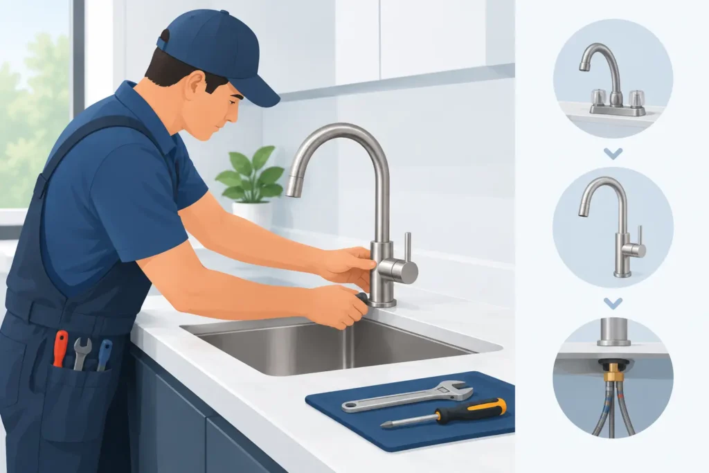 What to Expect From Faucet Replacement Installation Service