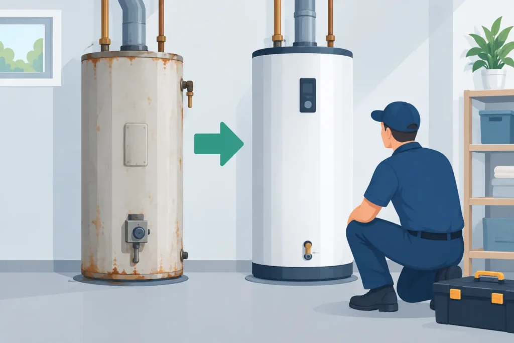 When Water Heater Replacement Is the Right Move