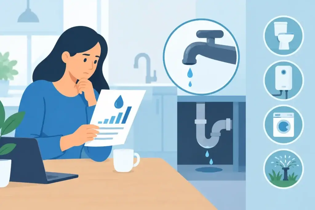 High Water Bill Causes and What to Check First
